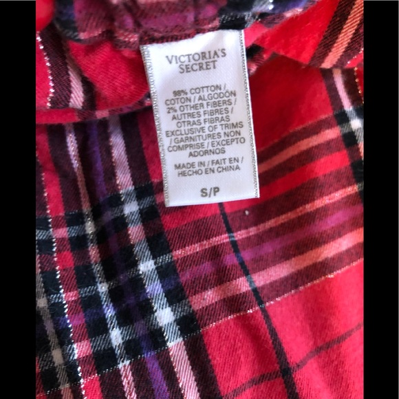 Victoria’s Secret💋 Flannel Pajama Set -Small- - Picture 7 of 8